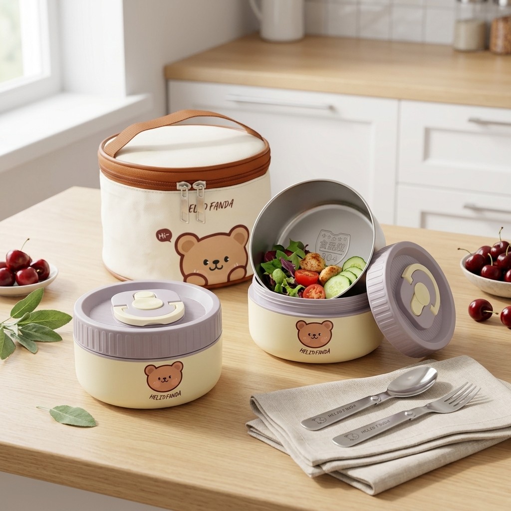 304 Stainless Steel Kids Lunch - đánh giá và giá Food Storage Quart
