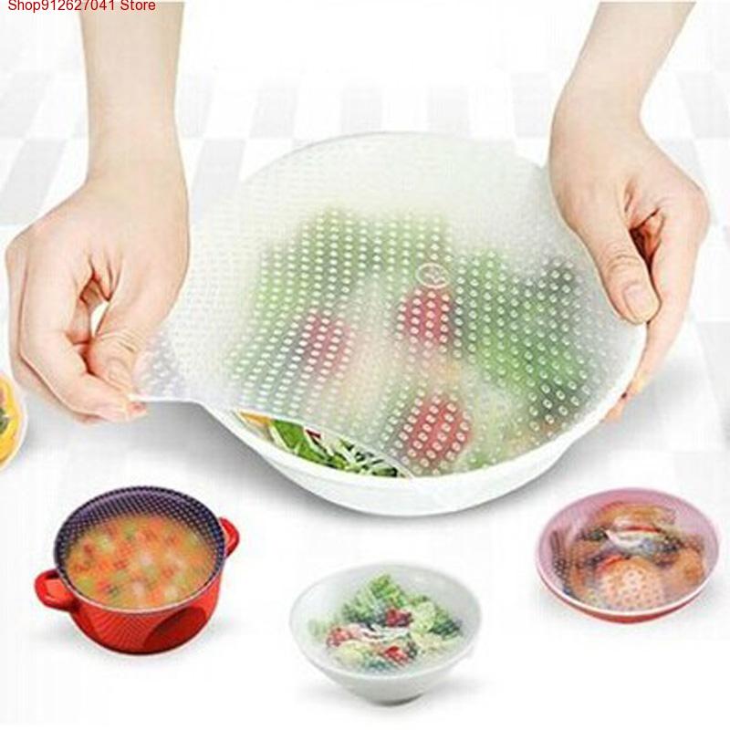 4PCS Silicone Reusable Bowl Co - đánh giá và giá Food Storage Variety Pack