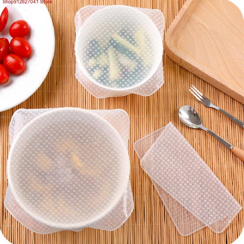 4PCS Silicone Reusable Bowl Co - đánh giá và giá Food Storage Variety Pack